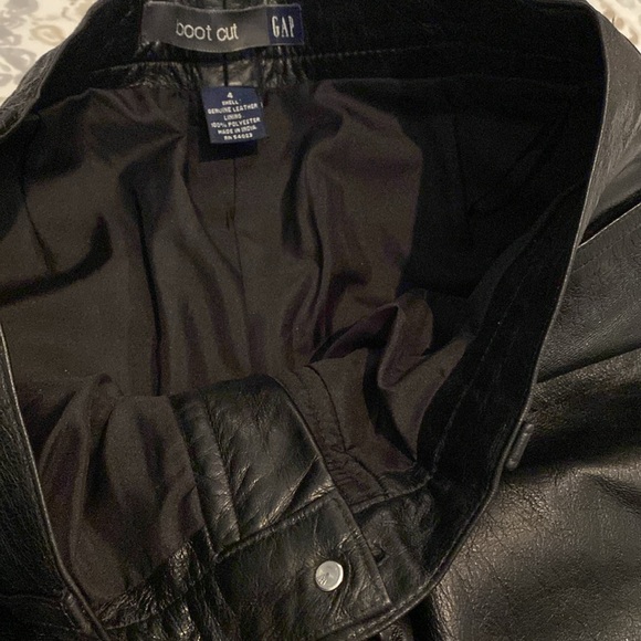GAP vintage leather pants - Picture 5 of 6